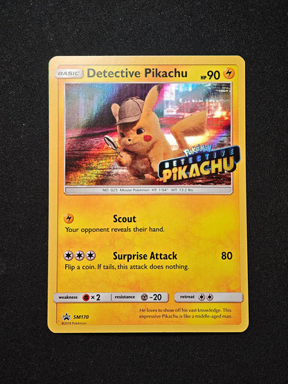 Detective Pikachu (SM170) - Sun & Moon Black Star Promos