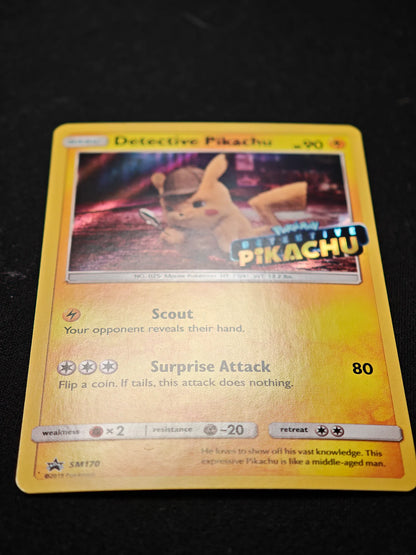 Detective Pikachu (SM170) - Sun & Moon Black Star Promos