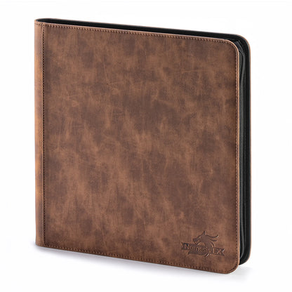 Nemesis EX Toploader Binder Bruin / 9-pocket (252 kaarten)