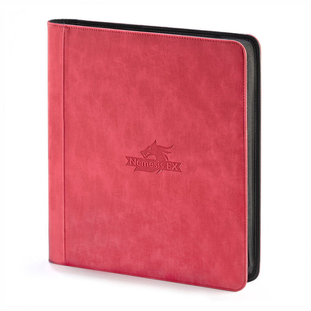 Nemesis EX Toploader Binder Red - 9-pocket (252 cards)