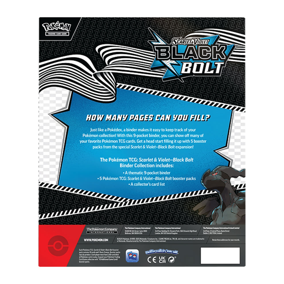 Pokémon Black Bolt Binder Collection