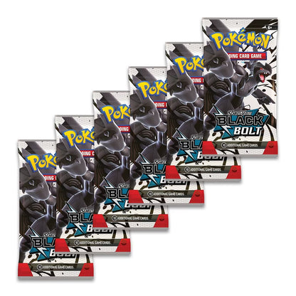 Pokémon Black Bolt Booster Bundle (6 Packs)