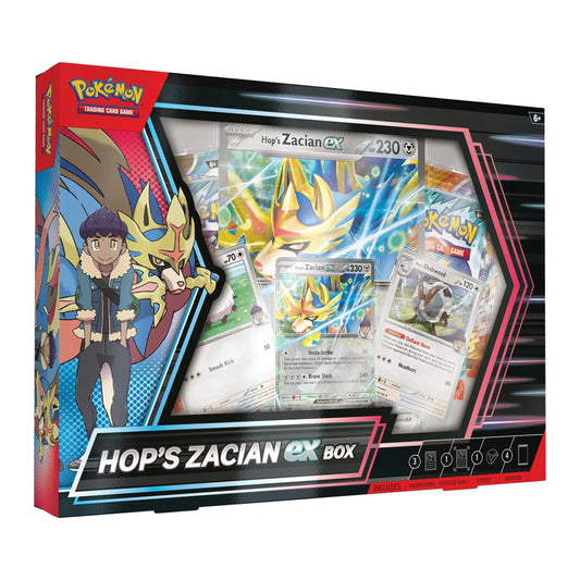 Pokémon Hop's Zacian EX Box