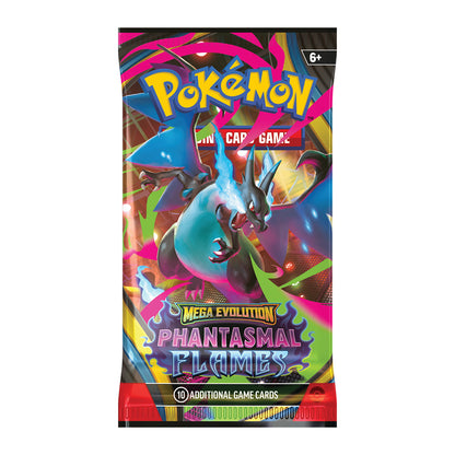 Pokémon Mega Evolution Phantasmal Flames Booster Pack