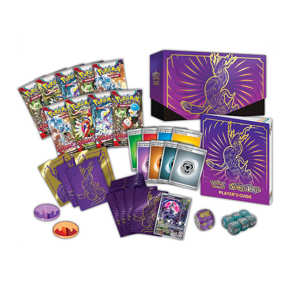 Pokémon Scarlet & Violet Base Elite Trainer Box (Miraidon)