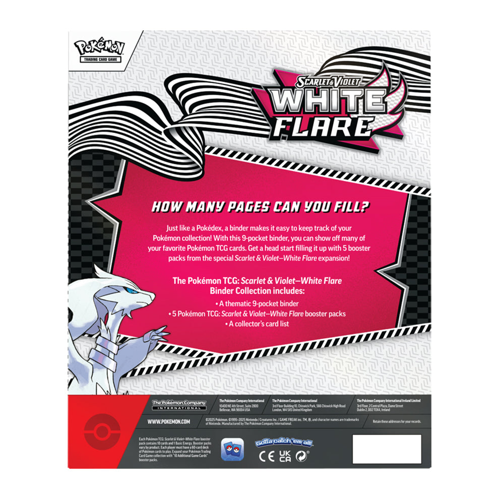 Pokémon White Flare Binder Collection