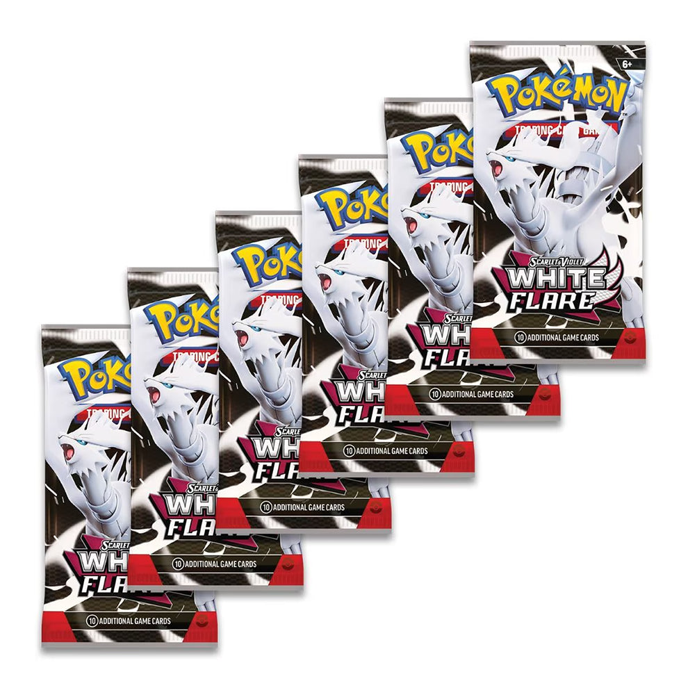 Pokémon White Flare Booster Bundle (6 Packs)