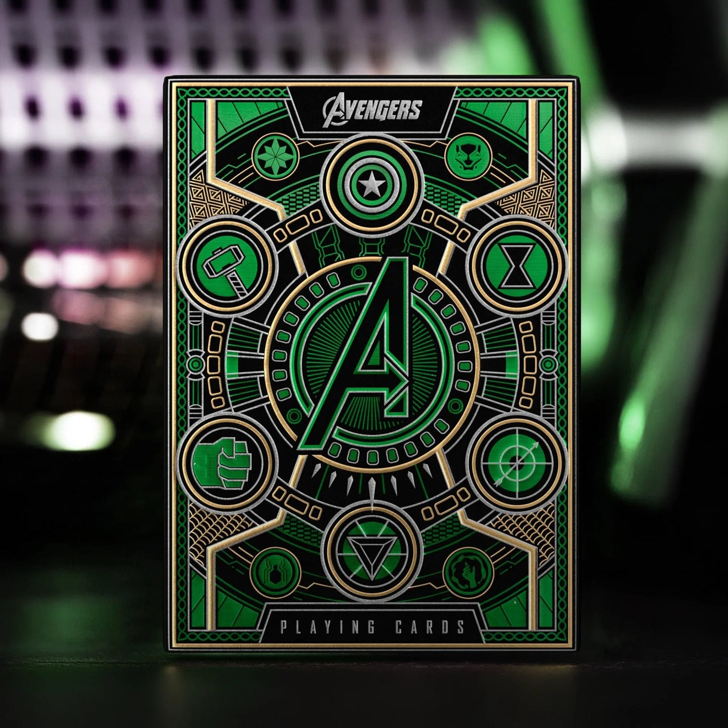 Theory11 Avengers: The Infinity Saga Playing Cards – Groen