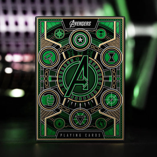 Theory11 Avengers: The Infinity Saga Playing Cards – Groen