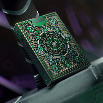 Theory11 Avengers: The Infinity Saga Playing Cards – Groen