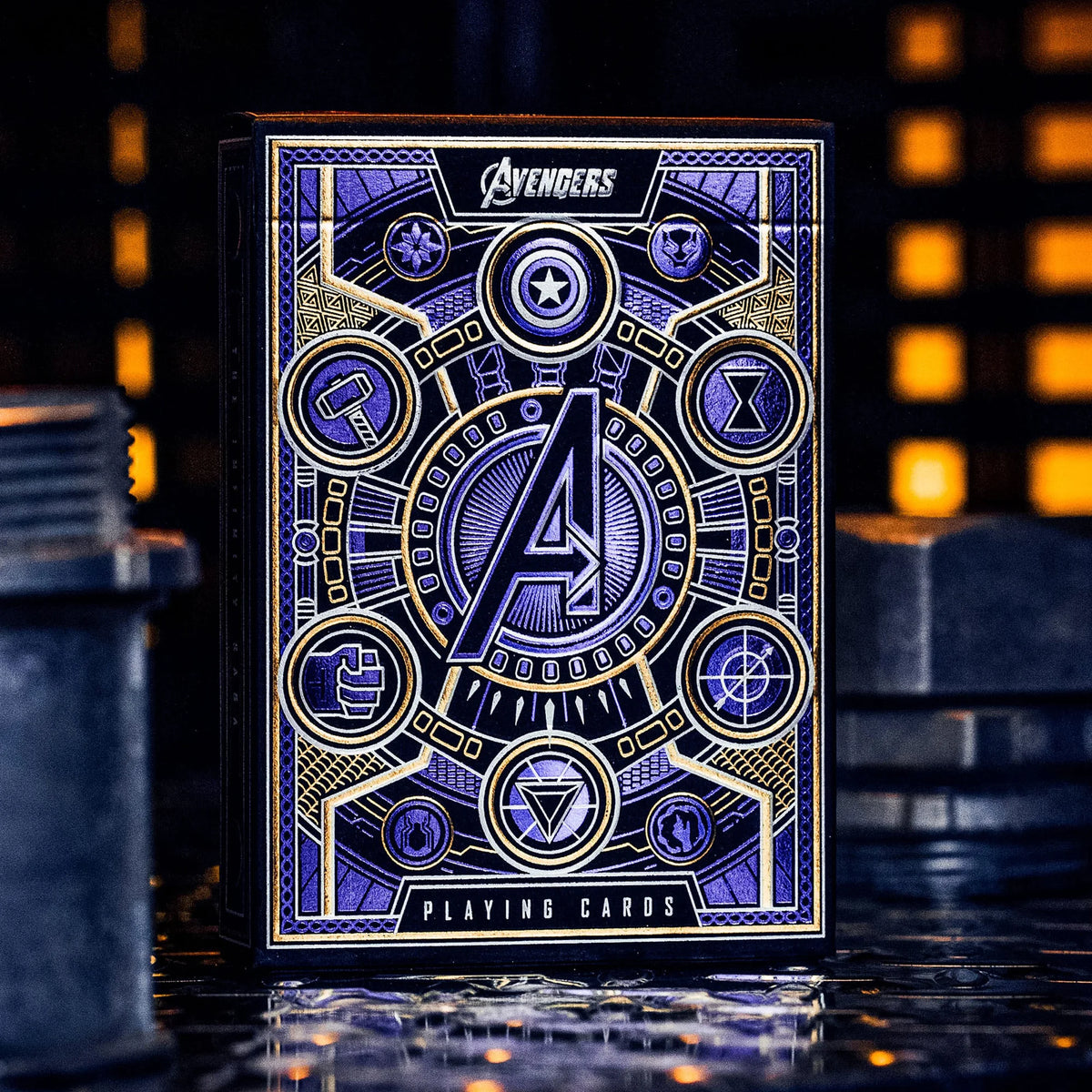 Theory11 Avengers: The Infinity Saga Playing Cards - Paars