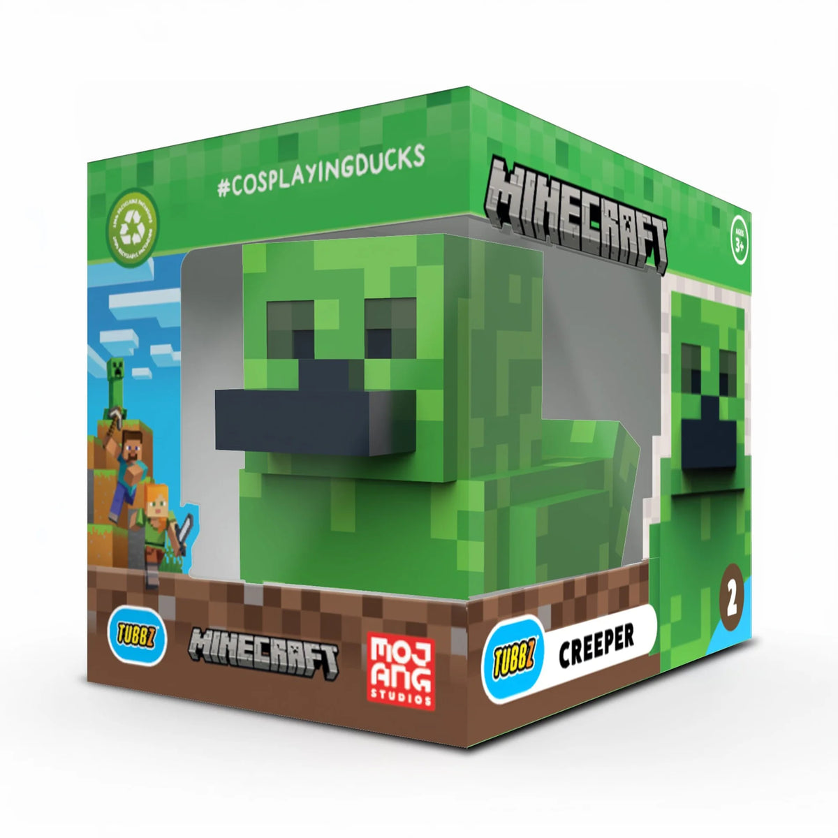 Minecraft TUBBZ Creeper Boxed Edition - 10 cm