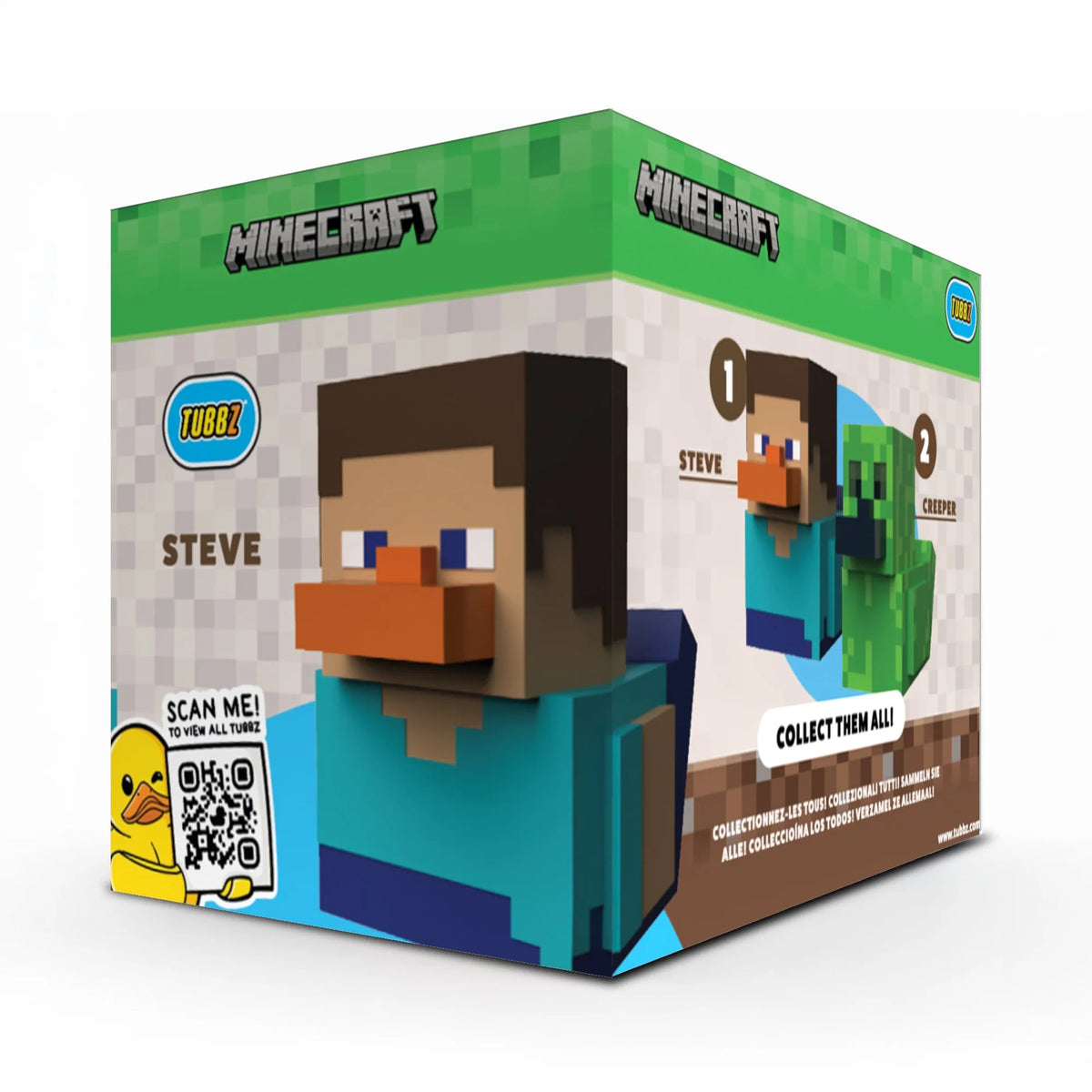 Minecraft TUBBZ Steve Boxed Edition - 10 cm